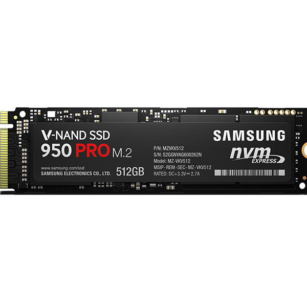 Samsung SSD 950 PRO 512GB 512.1GB
