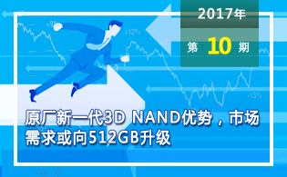 原厂新一代3D NAND优势，市场需求或向512GB升级