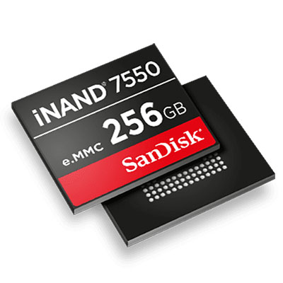 Sandisk iNAND 7550系列