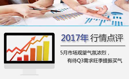 5月市场观望气氛浓烈，有待Q3需求旺季提振买气