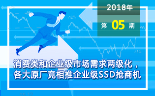 消费类和企业级市场需求两级化，各大原厂竞相推企业级SSD抢商机